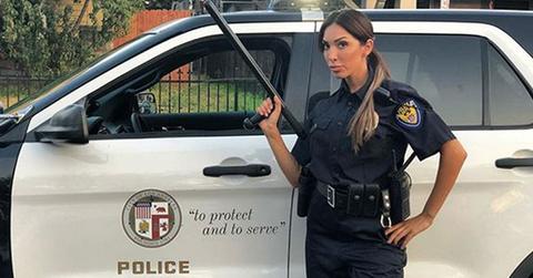 Farrah abraham dressed as a cop instagram show video