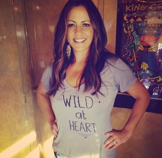 Sara Evans - Wild At Heart Tee by Free Your Heart Apparel