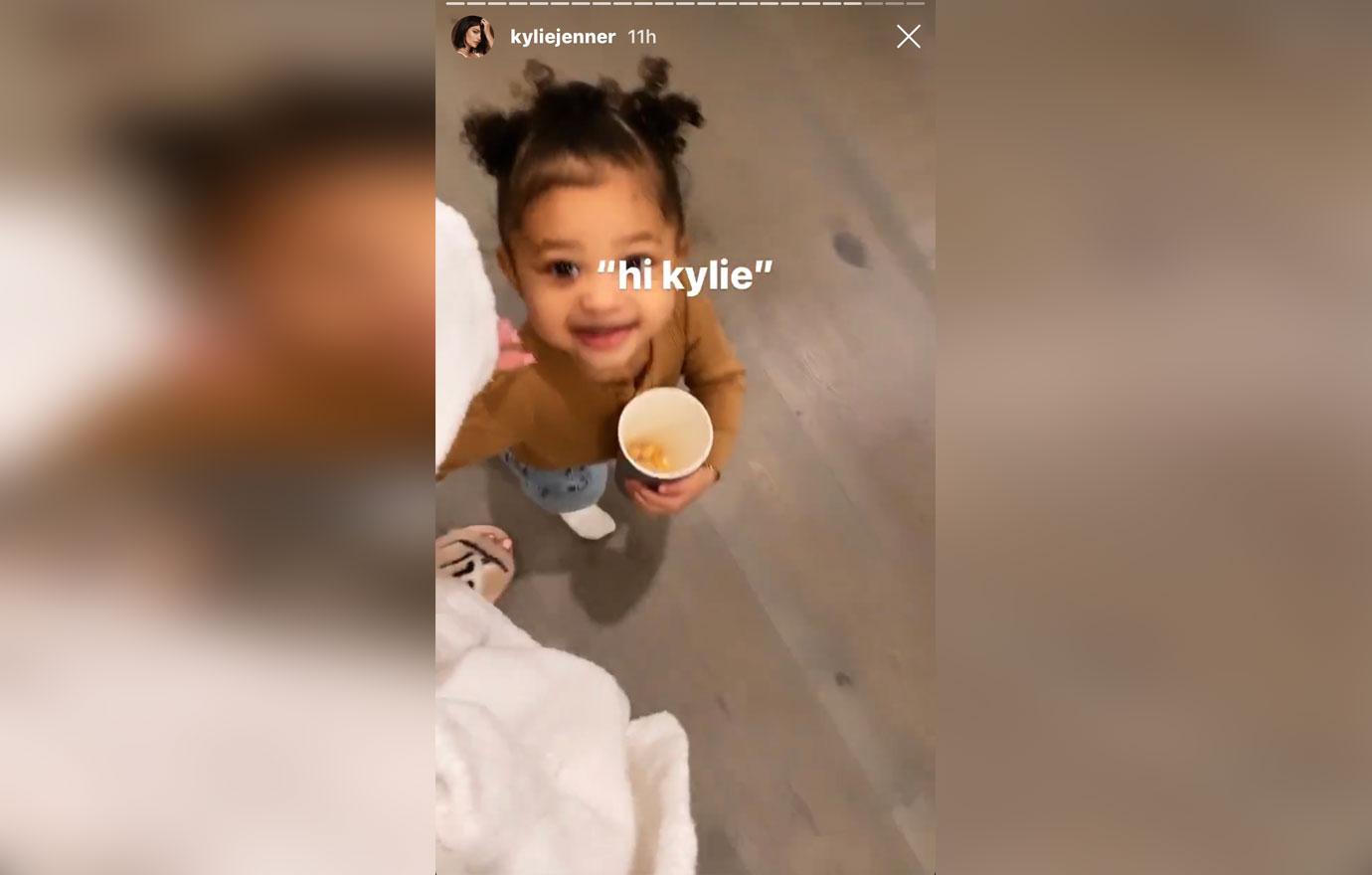 Kylie Jenner Reacts After Stormi Calls Her By Her First Name