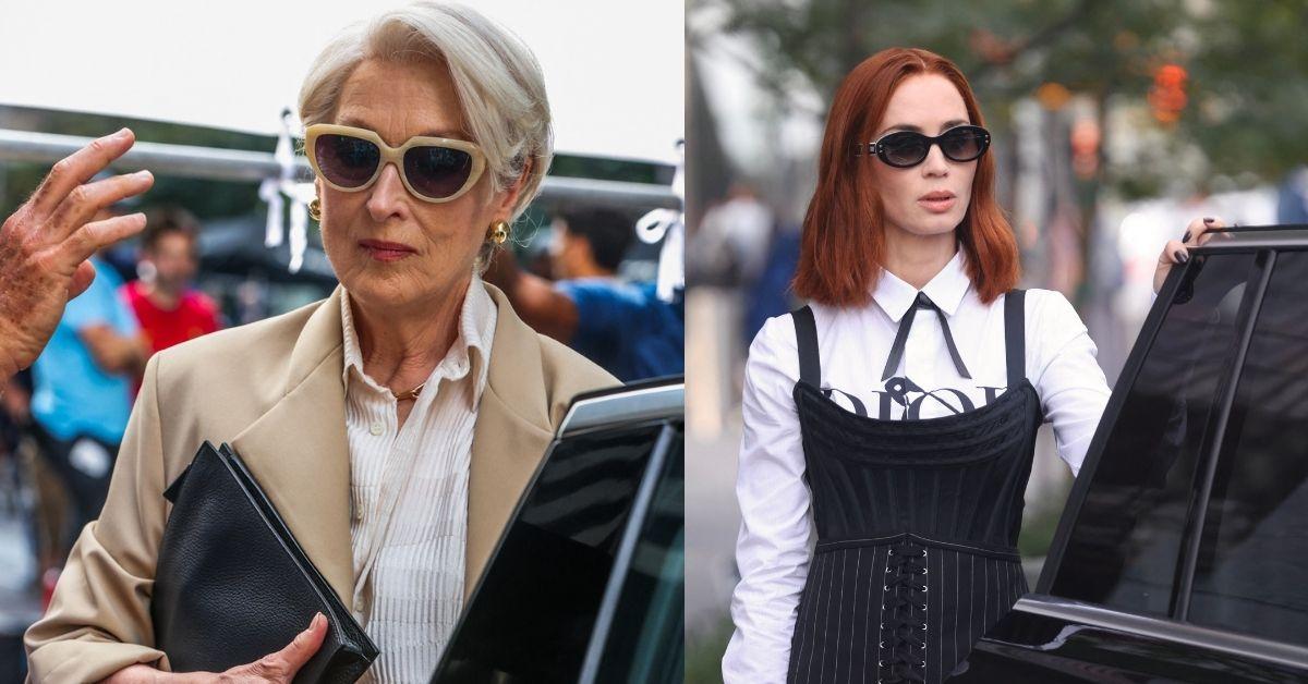 Composite Photos of Meryl Streep and Emily Blunt