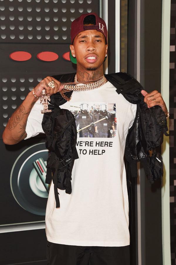 Tyga 2015 mtv vmas arrivals