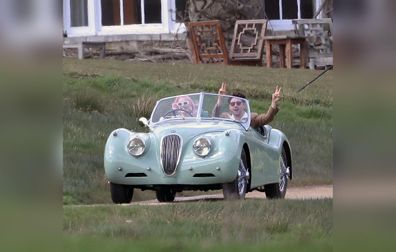 niall horan and anne marie filming music video in essex