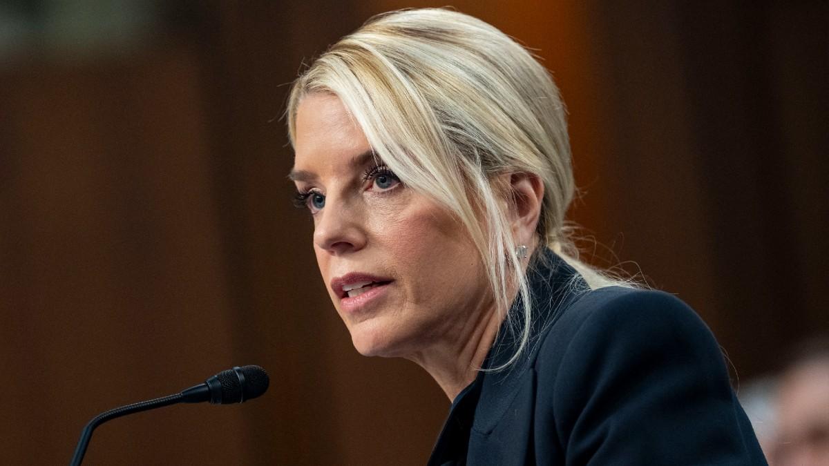 image of Pam Bondi was fired on April 2. 