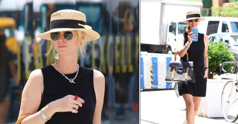 nicky hilton is all smiles as she heads out in heatwave in nyc