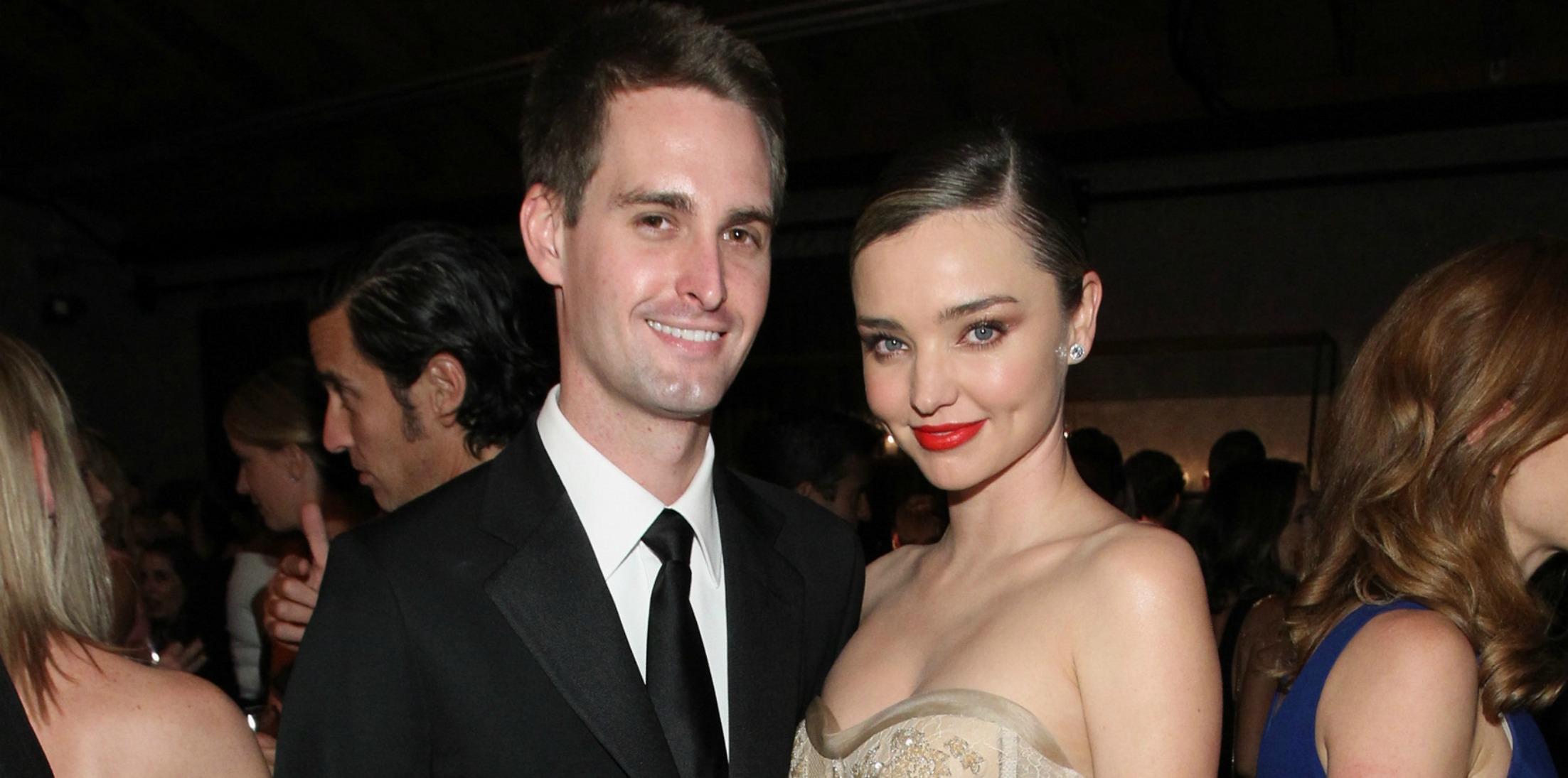 Miranda Kerr Wedding Evan Spiegel Snapchat Photos Long