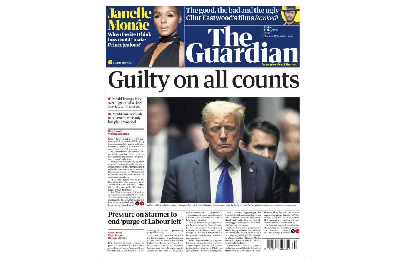 trump cover guardian