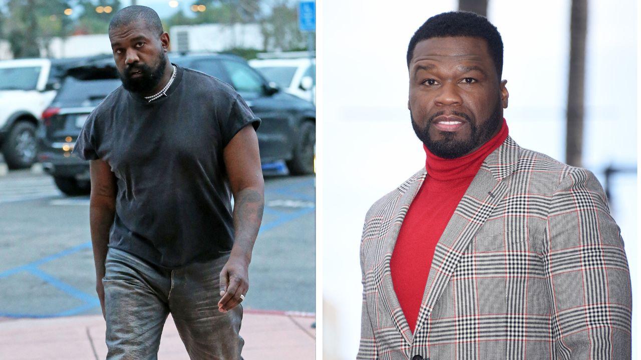 Image of Kanye West and 50 Cent famously competed for album sales when 'Graduation' and 'Curtis' were released in September 2007.
