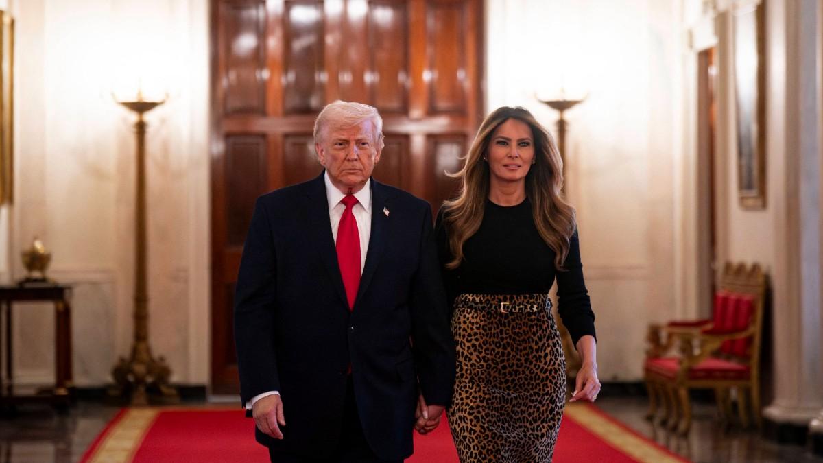 image of The POTUS later claimed he did not know his wife was going to make the statement.