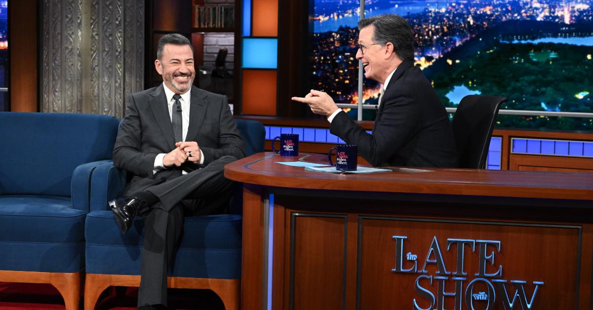 Image of Jimmy Kimmel said paparazzi were following him after news broke about his show's suspension.
