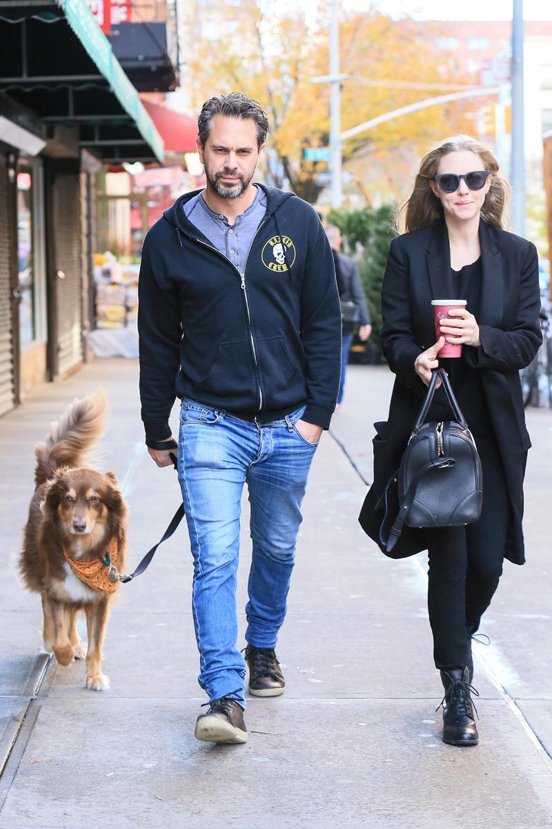 Amanda Seyfried and Thomas Sadoski out for the first time since pregnancy announcement