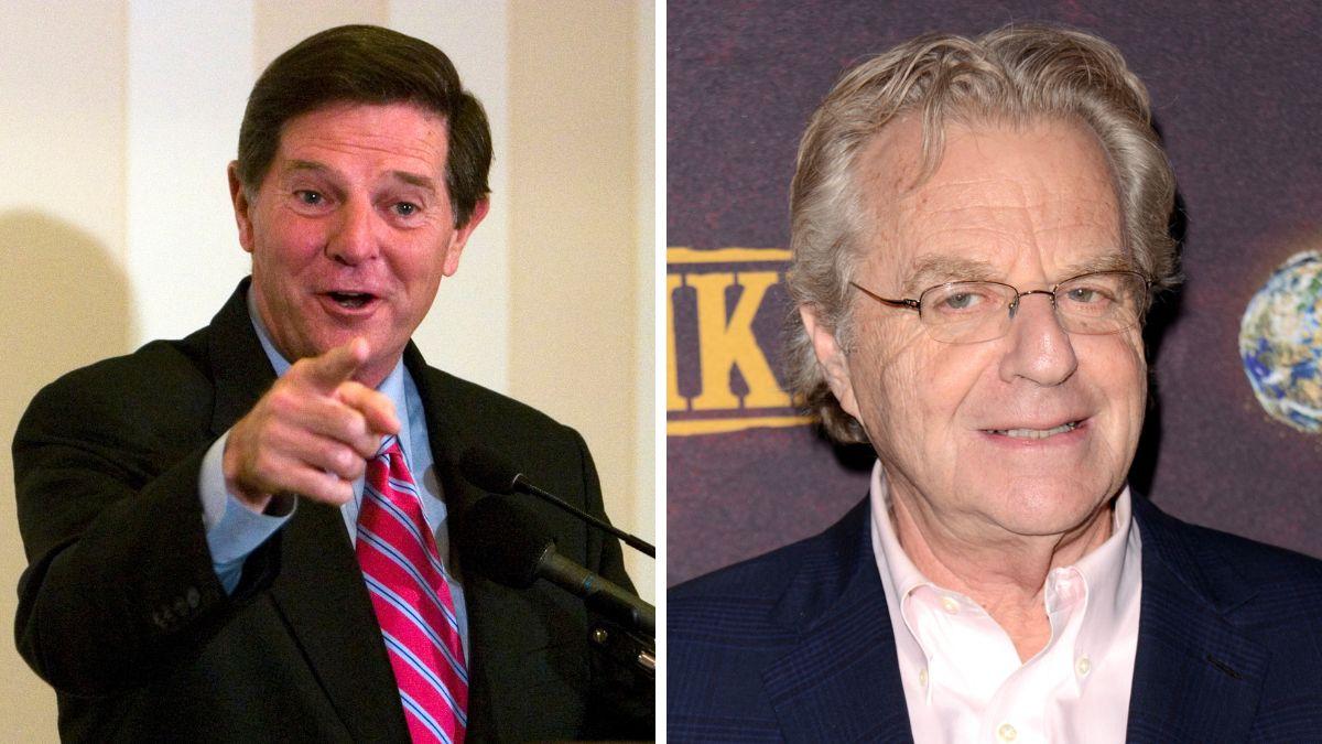 politicians competed on dancing with the stars tom delay jerry springer