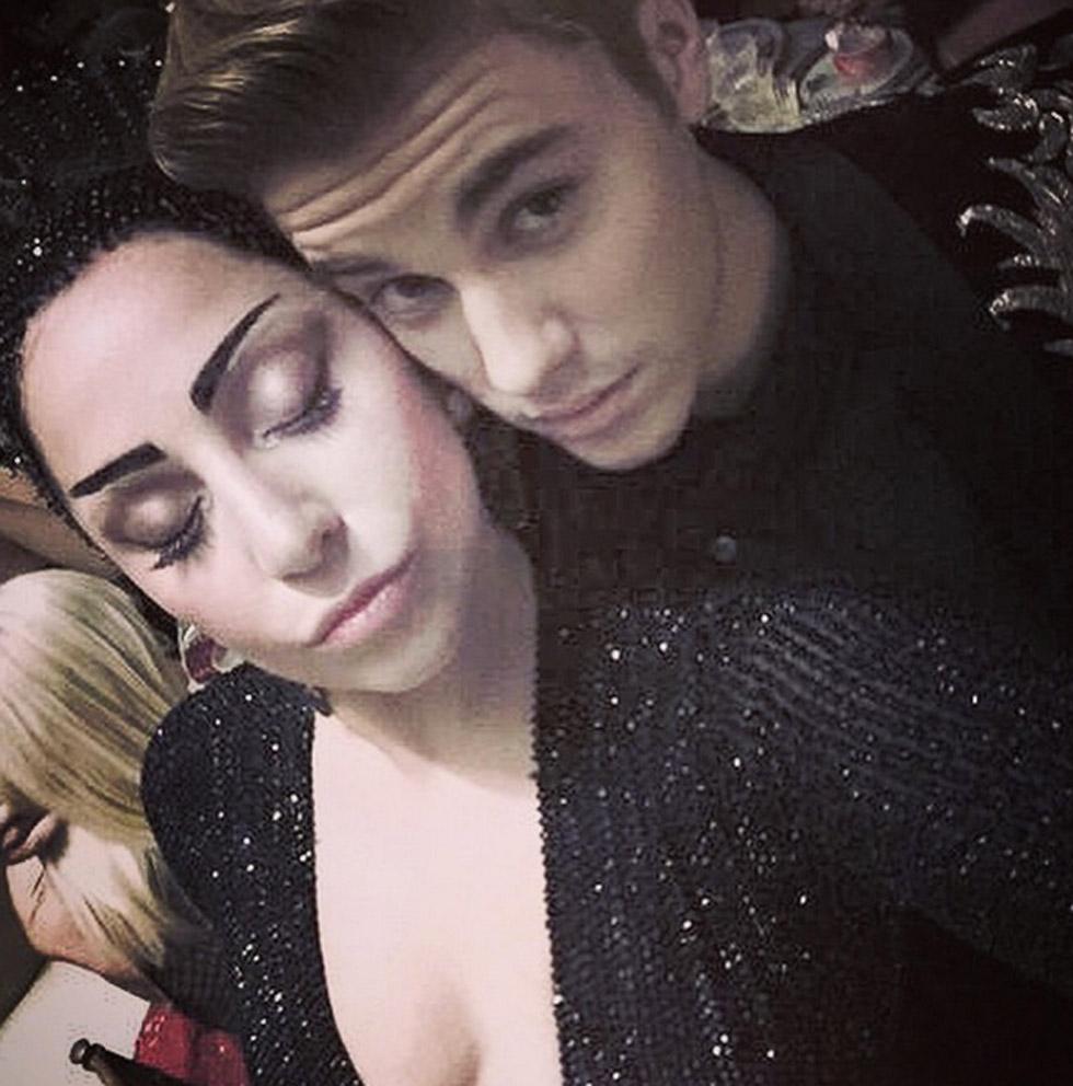 Lady gaga justin bieber met gala