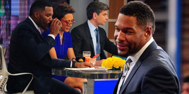 A Total Diss Michael Strahan Confesses Hes Excited About His New Good Morning America Gig 