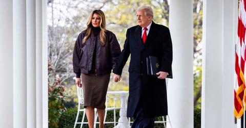 Photo of Melania Trump and Donald Trump