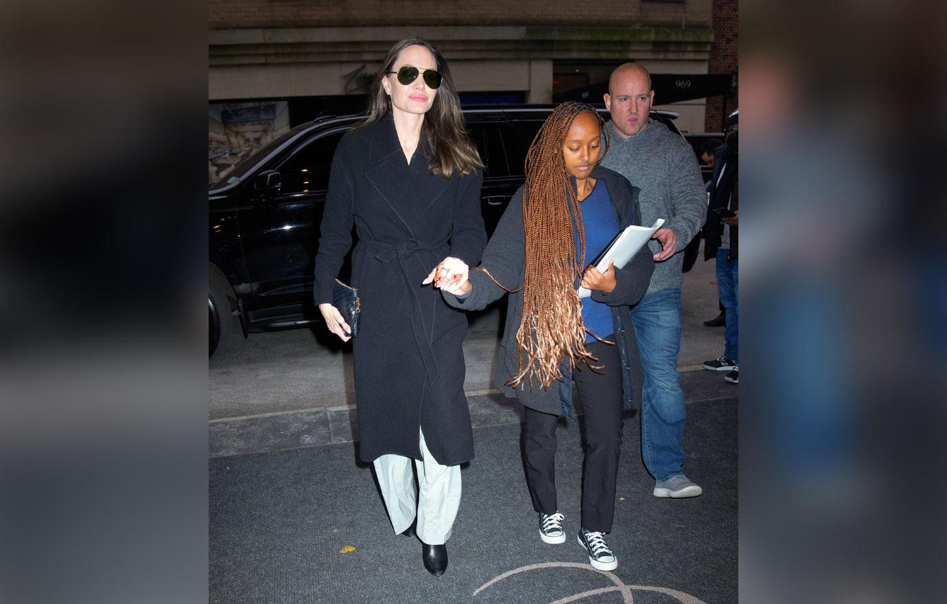 angelina jolie treats zahara to nyc shopping