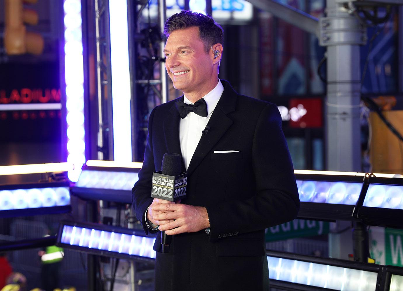 ryan seacrest boasts abcs new years eve ratings andy cohen diss