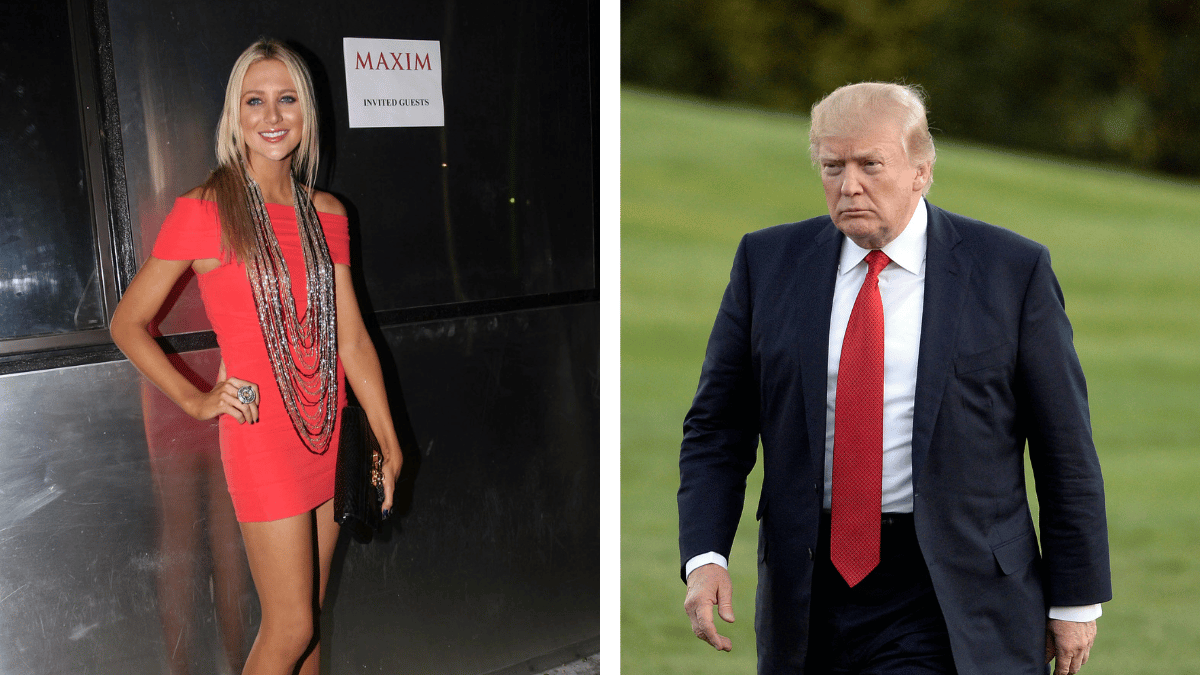 Stephanie Pratt ; Donald Trump
