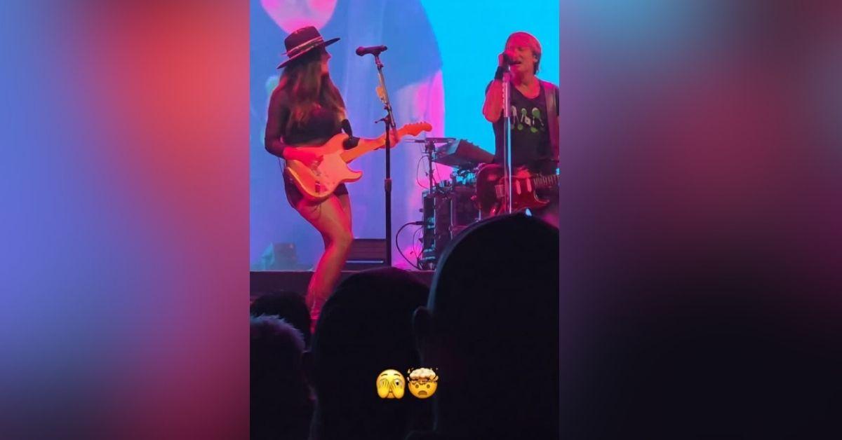 image of Maggie Baugh posted the clip and fueled speculation about her relationship with the country star. 