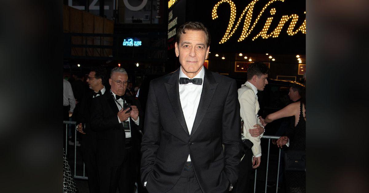 Image of George Clooney was nominated for a Tony Award in 2025.