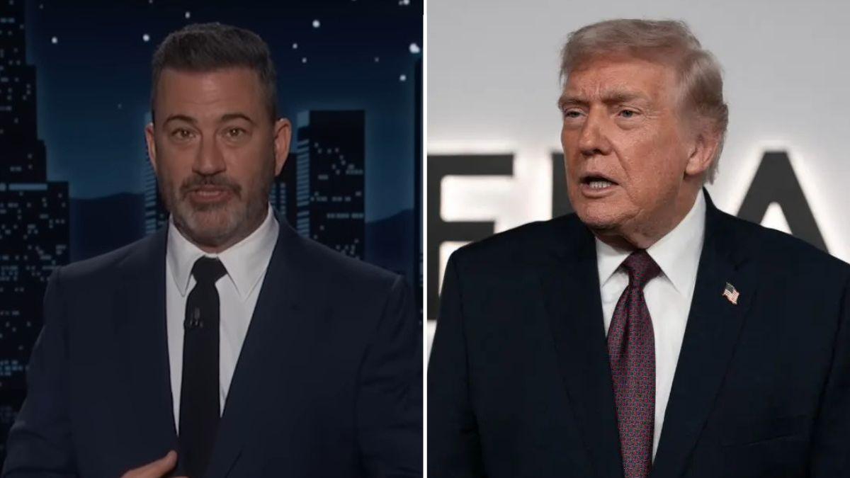 Photo of Jimmy Kimmel and Donald Trump