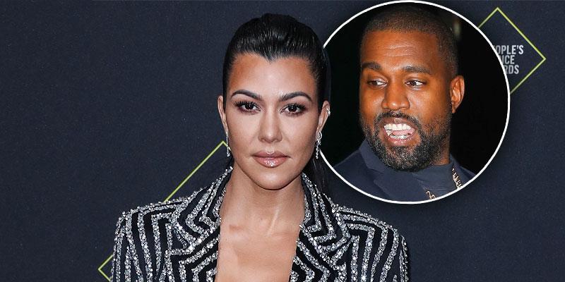 Is Kourtney Kardashian Voting For Kanye West For President? See Photo