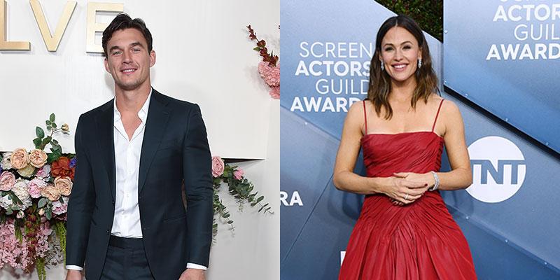 Tyler Cameron And Jennifer Garner On Red Carpets