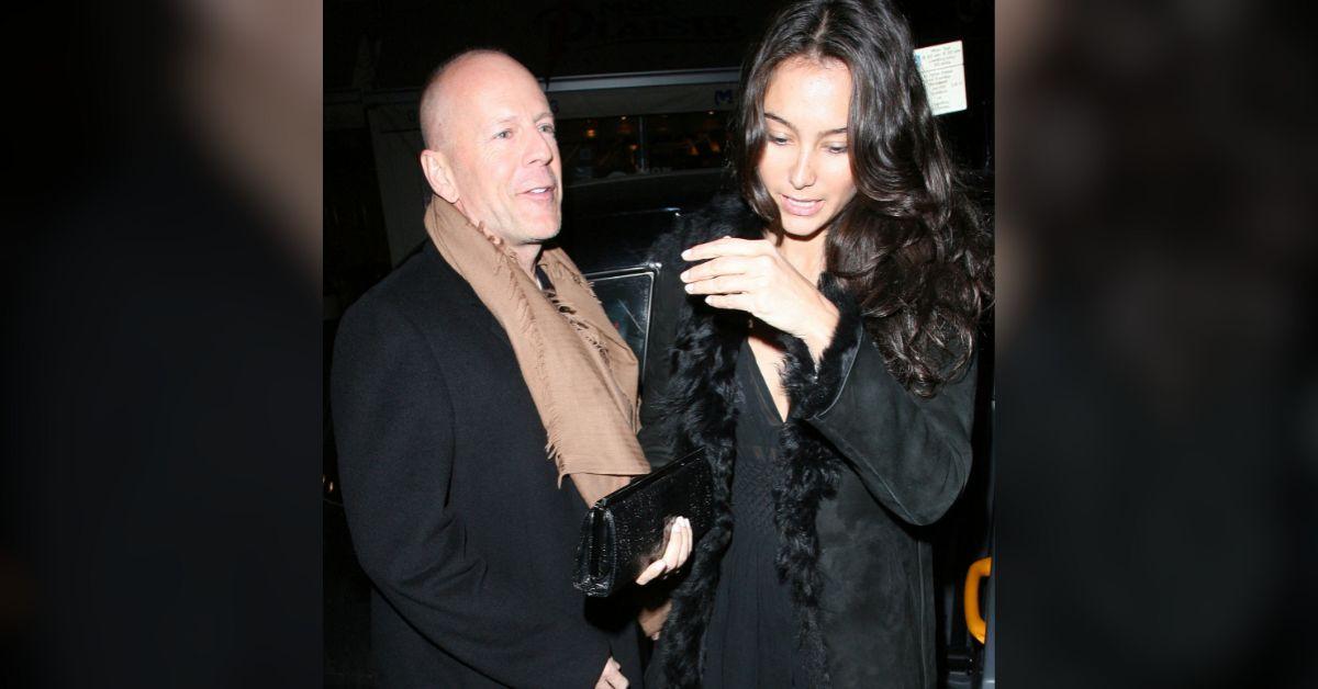 Image of Bruce Willis is married to Emma Heming.