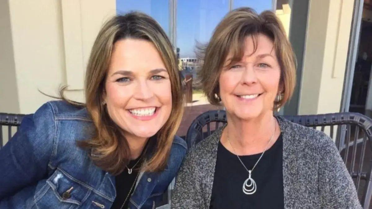 photo of savannah guthrie and nancy guthrie 
