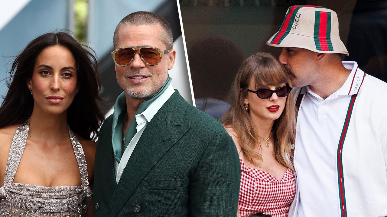 Brad Pitt, Taylor Swift, Travis Kelce