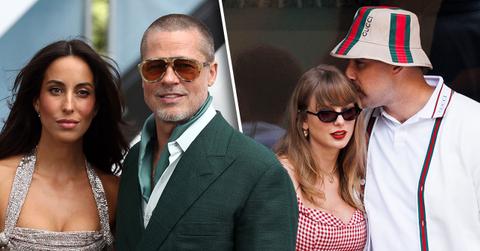 Brad Pitt, Taylor Swift, Travis Kelce