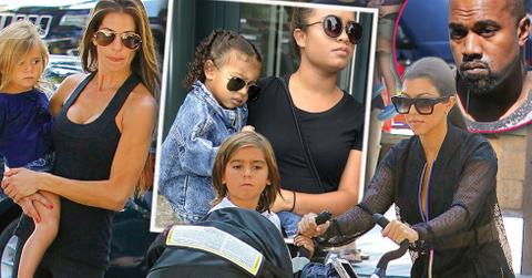 Kanye west kourtney kardashian nanny rude kids