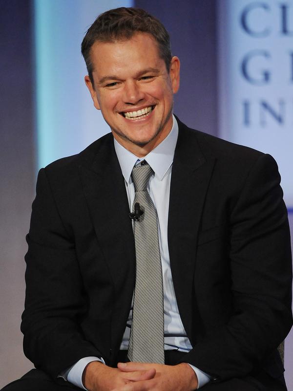 Matt Damon at The Clinton Global Initiative&#8217;s 10th Annual Meeting &#8211; Day 3