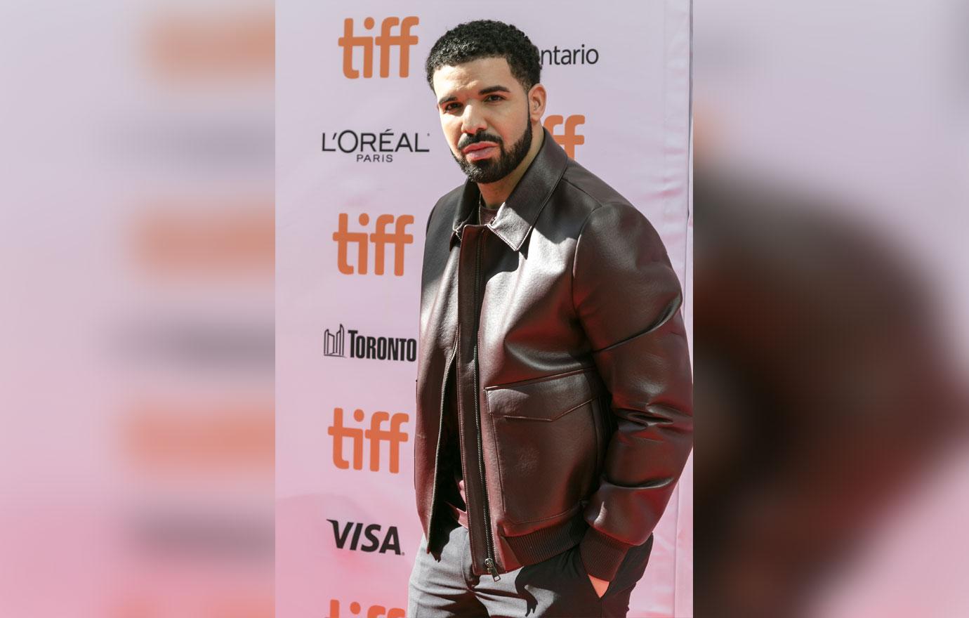 Drake tiff red carpet