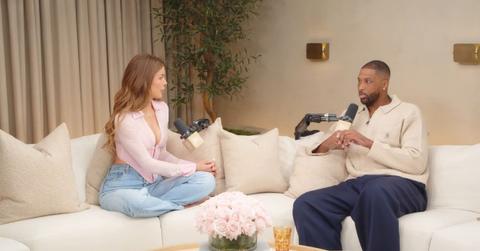Photo of Khloé Kardashian and Tristan Thompson