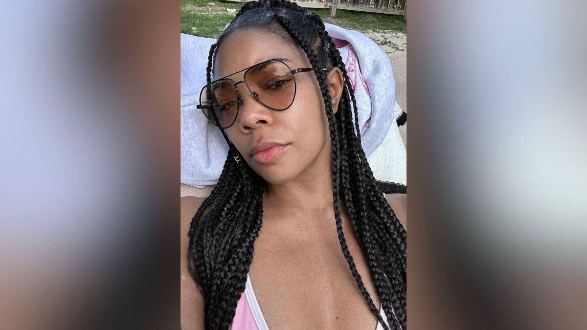 Image of Gabrielle Union vacationed in Jamaica.