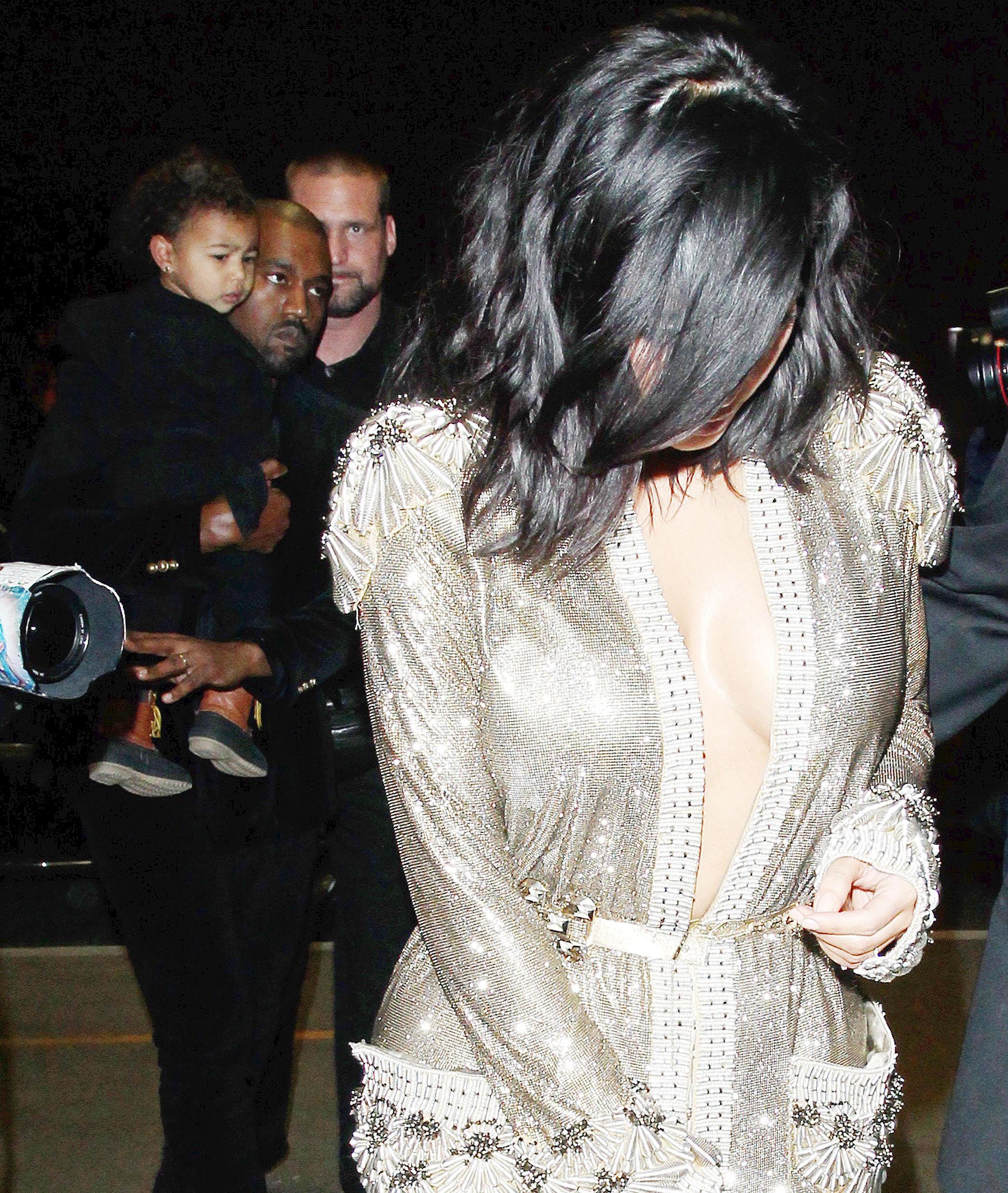 kim kardashian kanye west grammys outfit