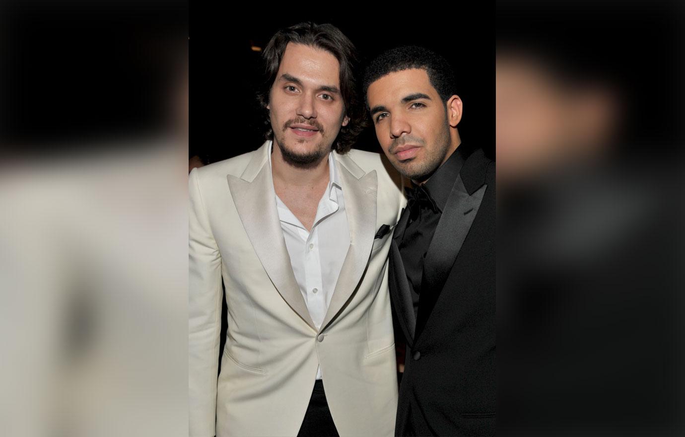 John mayer quit drinking drake 30th birthday 2