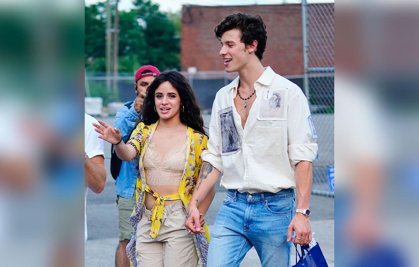 Camila Cabello Watches Rumored BF Shawn Mendes At His Brooklyn Concert
