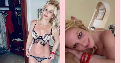 image of Britney Spears shared a new video on social media while naked.