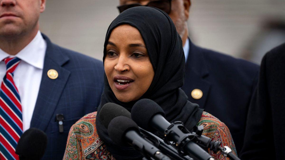 Photo of Ilhan Omar slammed Donald Trump for using 'hateful rhetoric' when talking about her.