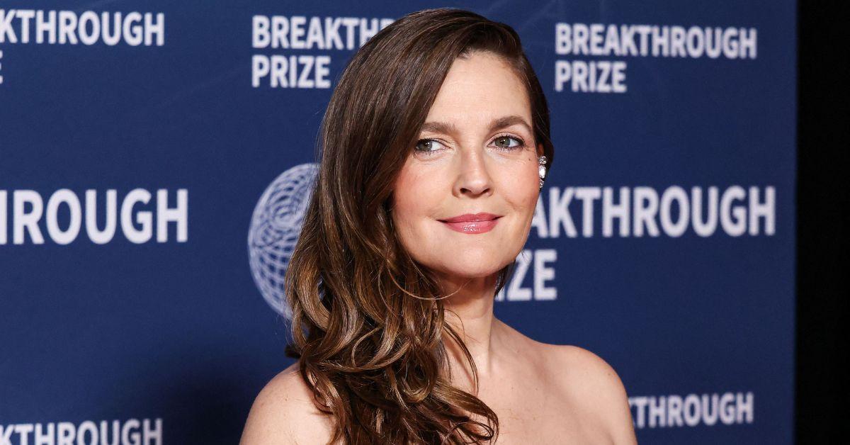 image of Drew Barrymore shared a makeup-free video celebrating aging.