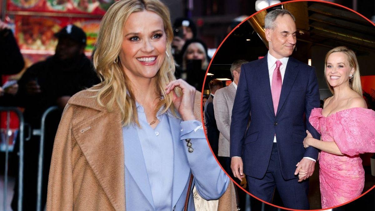 Split Image of Reese Witherspoon and her boyfriend Oliver Haarmann.