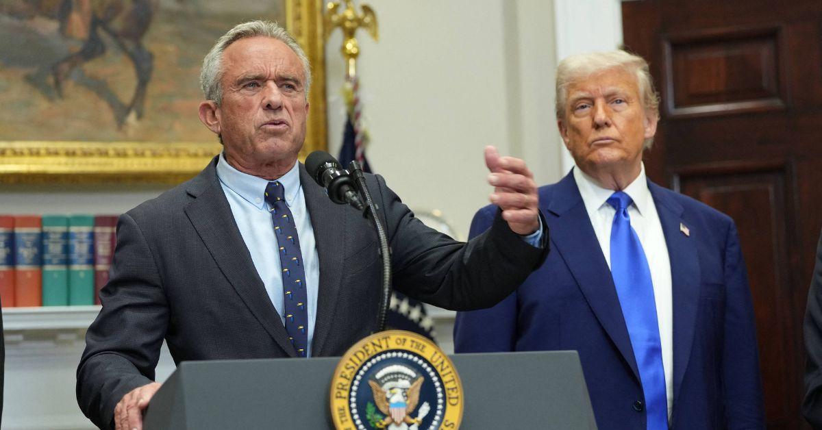 Photo of Robert F. Kennedy Jr. and Donald Trump