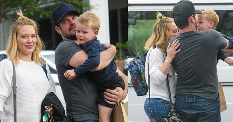 Wide hilary duffback on mike comrie