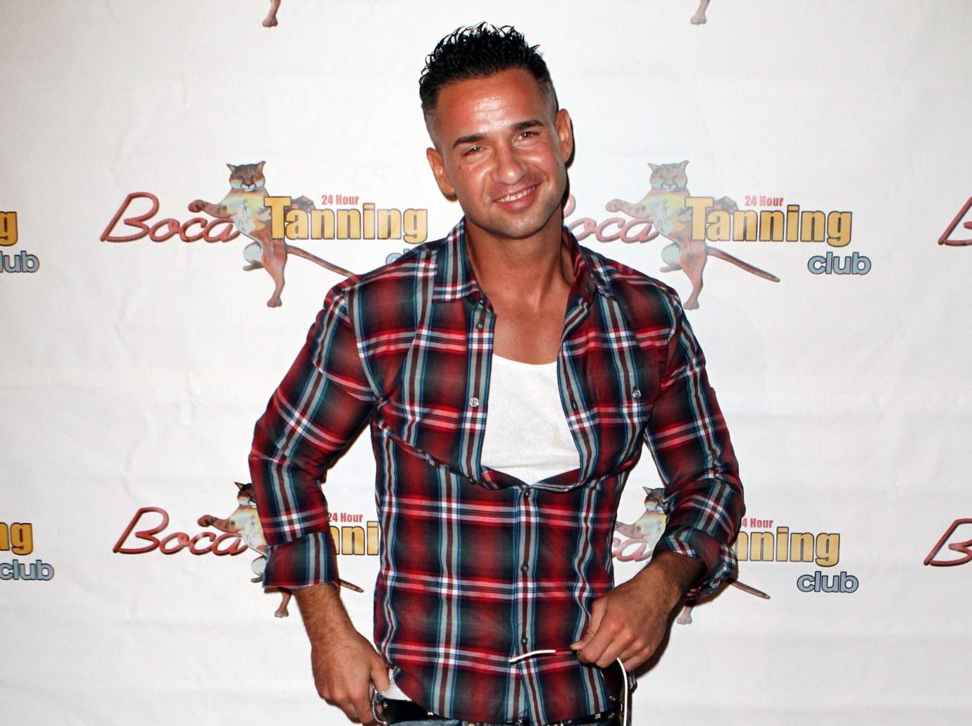 mike the situation sorrentino drug withdrawal headbutted cement wall jersey shore