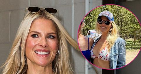 ali larter cherry print bikini july photos