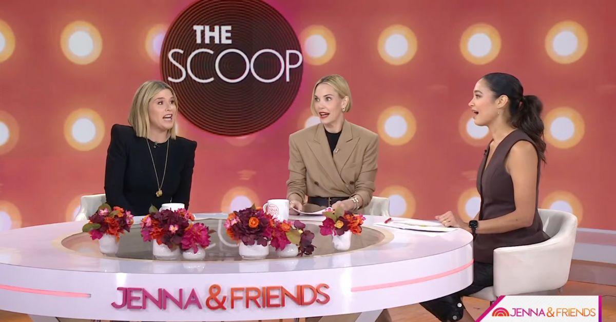 Image of Leslie Bibb guest co-hosted 'TODAY With Jenna & Friends.'