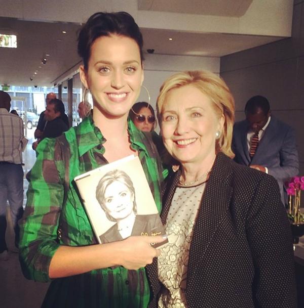 hillary clinton katy perry