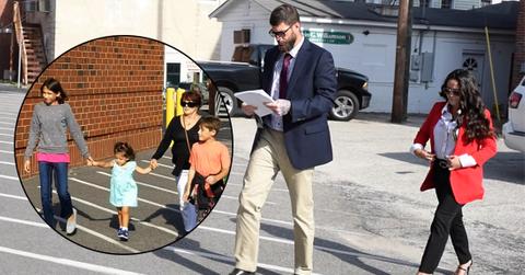 David Eason and Jenelle Evans head to court for their custody hearing.
