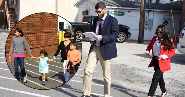 David Eason and Jenelle Evans head to court for their custody hearing.